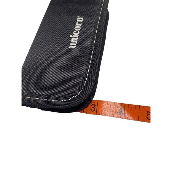 Unicorn Soft Tip Dart Set Case Extra Flights Shafts Black Blue Red Game League - Picture 8 of 10